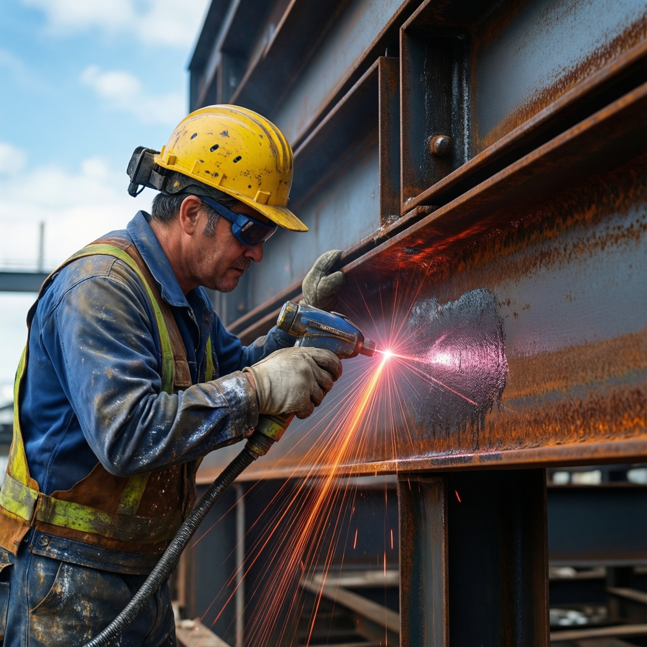 Evraz Steel Building развивает стандарты лазерной очистки металлоконструкций